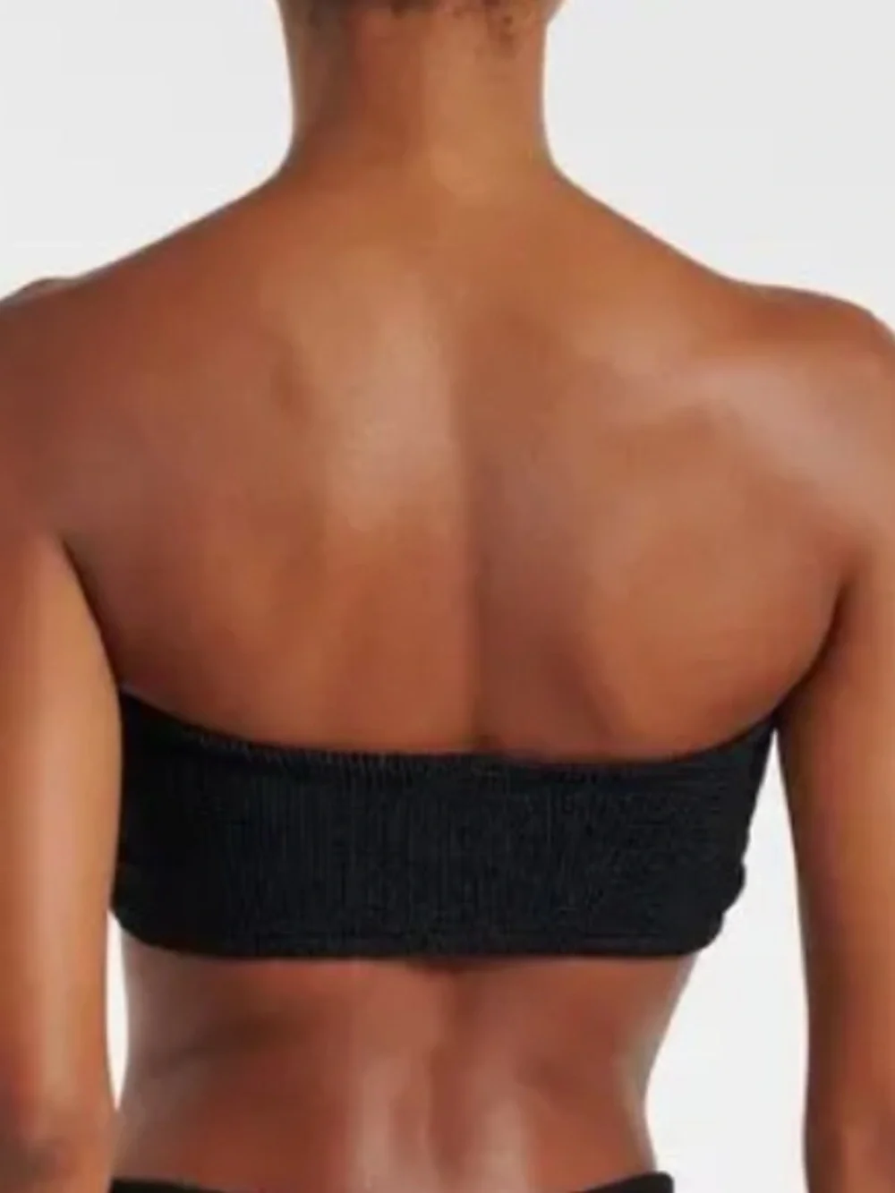 Hunza G Jean Bandeau Bikini Top OS